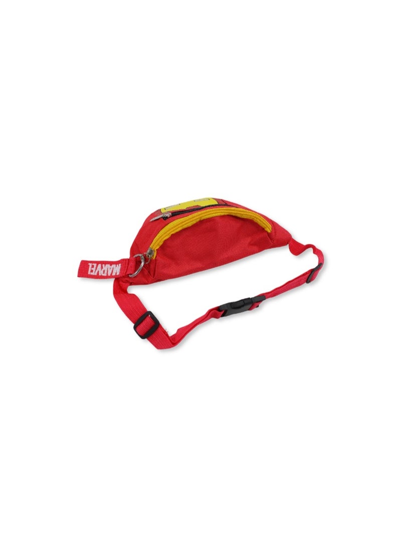 Waist Bag – Red with Iron-Man Print - Image 2